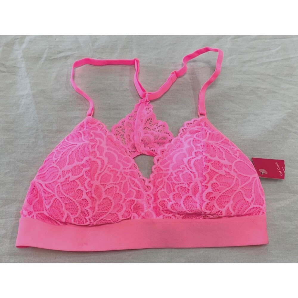 NWT XHILARATION WOMENS TRIANGLE BRALETTE BRA SIZE S